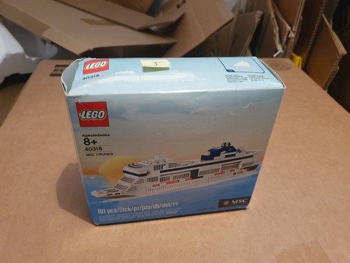Lego 40318 msc cruises - msc, nave