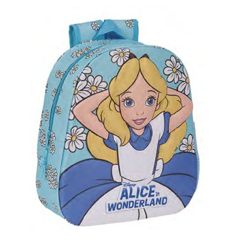 Zaino scuola alice nel paese - scuola,