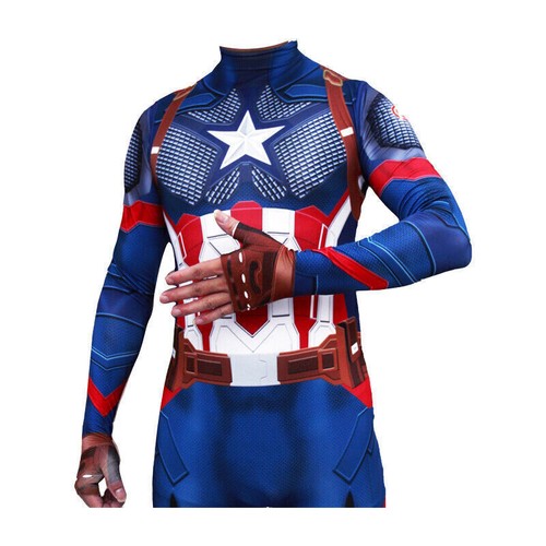 Cosplay capitan america tuta - cosplay,