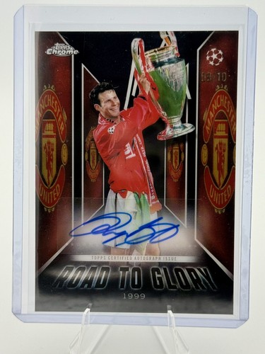 Ryan giggs topps chrome - giggs, road