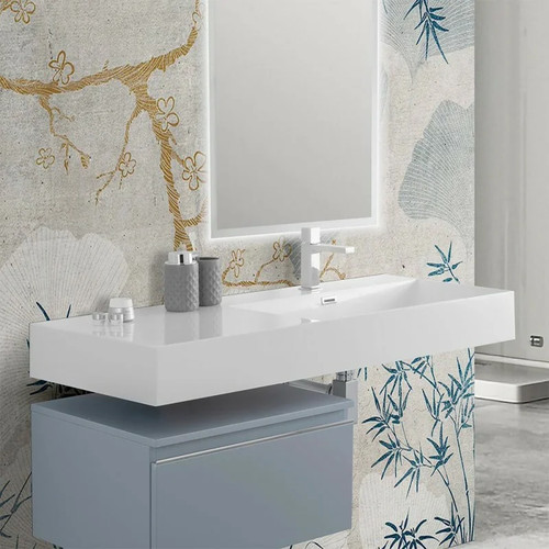 Lavabo sospeso resina 120 - sospeso,