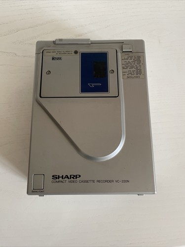 Sharp video cassette recorder - video,
