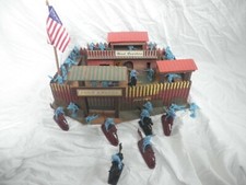 Fortino Fort Apache Soldatini 1/32 Union Cavalry e Infantry Secessione /SP/