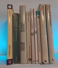 Lotto di 9 libri letteratura italiana, vari autori (v. foto) Verga, Moravia.   