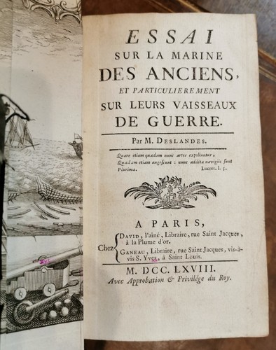 Essai sur marine - la,