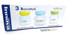 x Set 3 Barattoli Contenitori