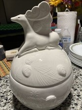 Biscottiera invernale bianca