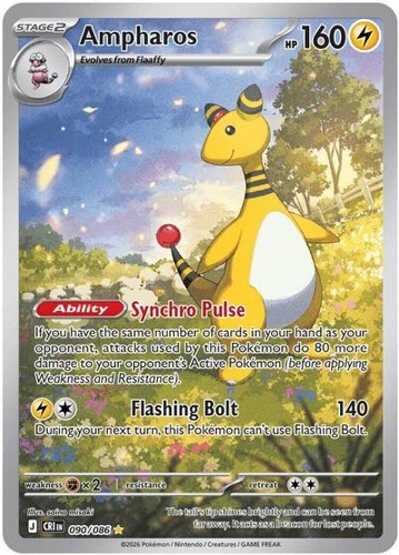 Ampharos holofoil - ampharos,