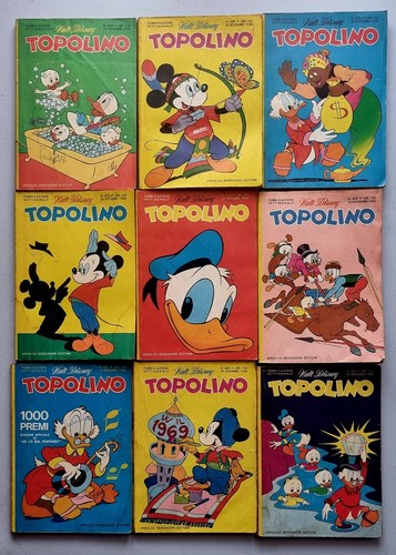 Topolino anno 1969 fumetti - topolino,