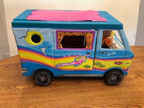 Barbie beach bus surfer - barbie,