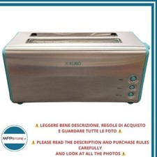 Tostapane con due Fessure Ampie Kubo HOME KBT4177 - Verde