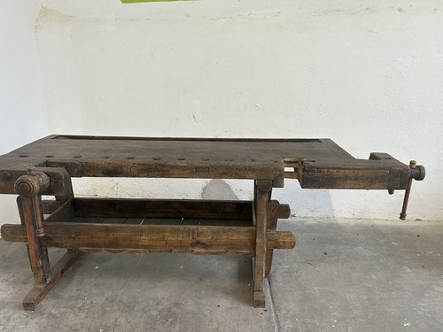 Tavolo falegname antico - da,