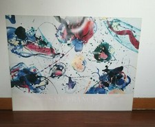 "SAM FRANCIS - Sans Titre 1986" Editions Hazan - Poster Affiche Manifesto
