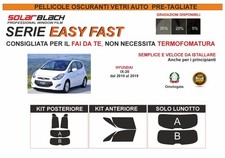 Pellicole Oscuranti  Pre Tagliate Hyundai ix-20 dal 2010 al 2019  Easy Fast