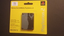PLAYSTATION 2 MEMORY CARD PS2 64MB ORIGINALE SONY