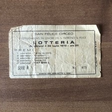 Biglietto Lotteria - SAN