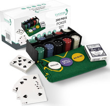 Set Poker 200 Pezzi Con Fiches