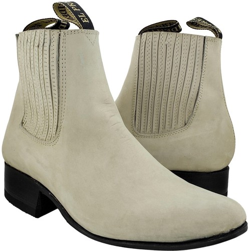 Stivaletto uomo panna - , chelsea