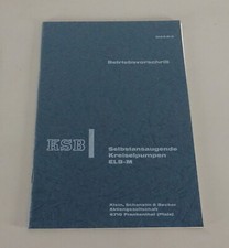 Manuale Operativo KSB Pompa