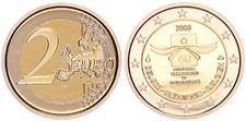 Belgio 2 Euro 2008 Diritti
