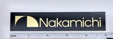 Distintivo nakamichi tape - distintivo,
