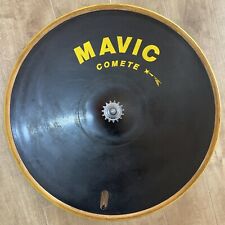 Ruota posteriore bici pista 700" in carbonio Mavic Comete track rear bike wheel