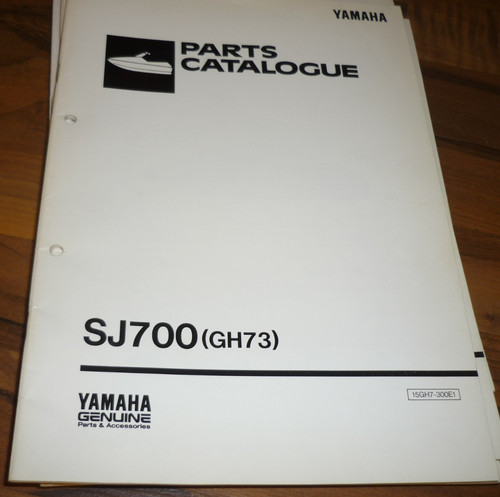 Yamaha jetski sj700 - yamaha,