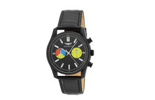 OROLOGIO GIANELLO UOMO PRISMA 41 CINTURINO - NERO