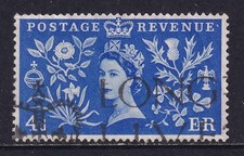 INGHILTERRA USATI 1953: REGINA