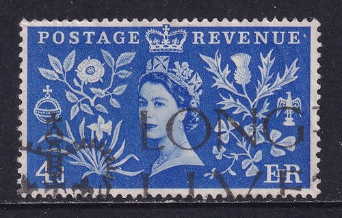 Inghilterra usati 1953 regina - inghilterra,