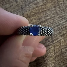 Anello Argento Unisex con pietra. MARCA NOVE25