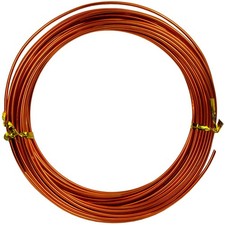 Filo alluminio tondo arancio