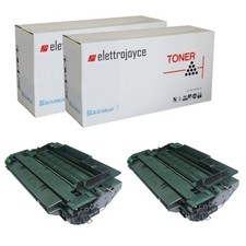 2 TONER PER HP CE255X LASERJET