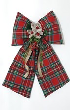 Fiocco Natale Tartan Scozzese