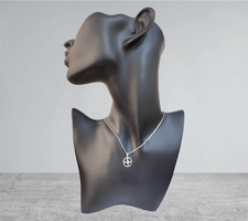 collana acciaio ciondolo