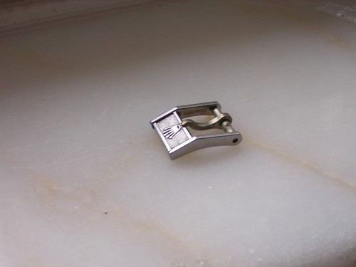Fibbia acciaio rolex originale - rolex,