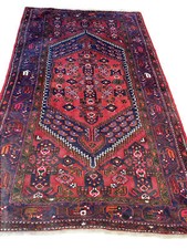 Antico Hamadan annodato a mano