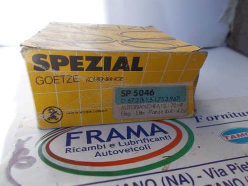 Serie segmenti pistoni - segmenti,