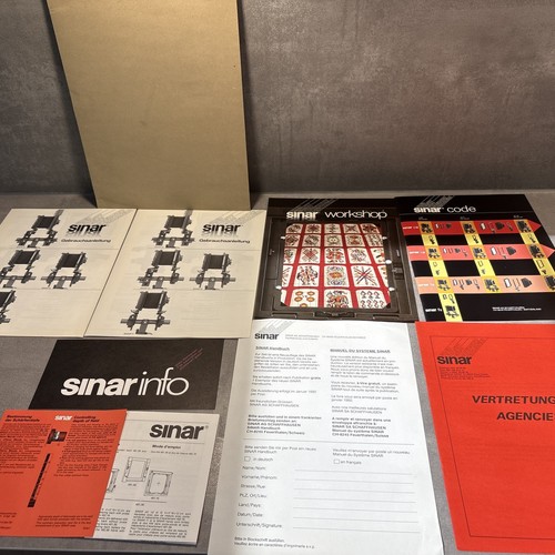 Sinar f1 set - f1, manuale