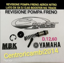 REVISIONE POMPA FRENO AEROX
