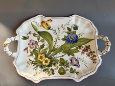 Vassoio vintage in maiolica