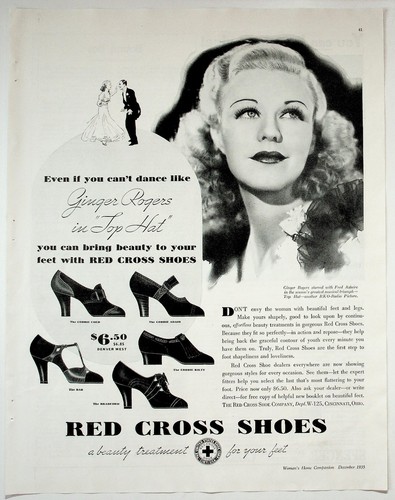 Pubblicità rivista scarpe