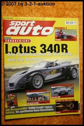 Sport auto lotus 340 r - lotus,