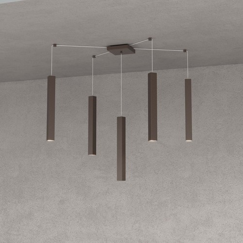 Lampadario quadrato moderno