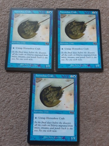 Mtg horseshoe crab urza s - x, crab-
