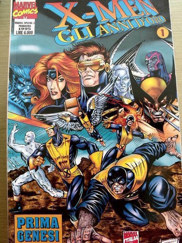 Men gli anni oro marvel - x-men,