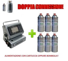 STUFA STUFETTA PORTATILE A GAS