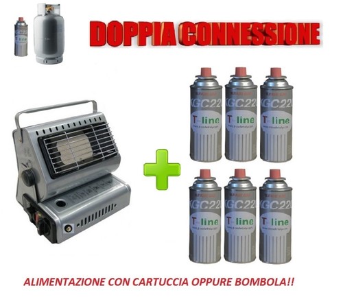 Stufa stufetta portatile gas - stufetta, a