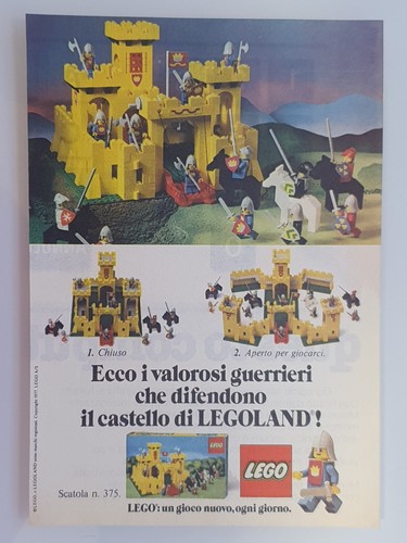 Advertising lego i - lego, valorosi