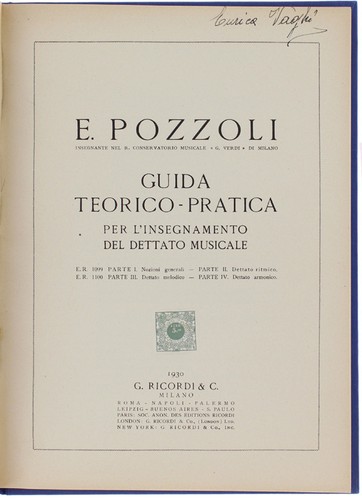 Sunto teoria musicale - sunto,